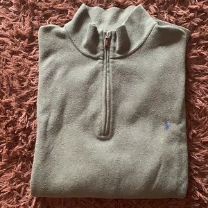 Mens Hunter Green Polo Sweater-Sz XLT Tall